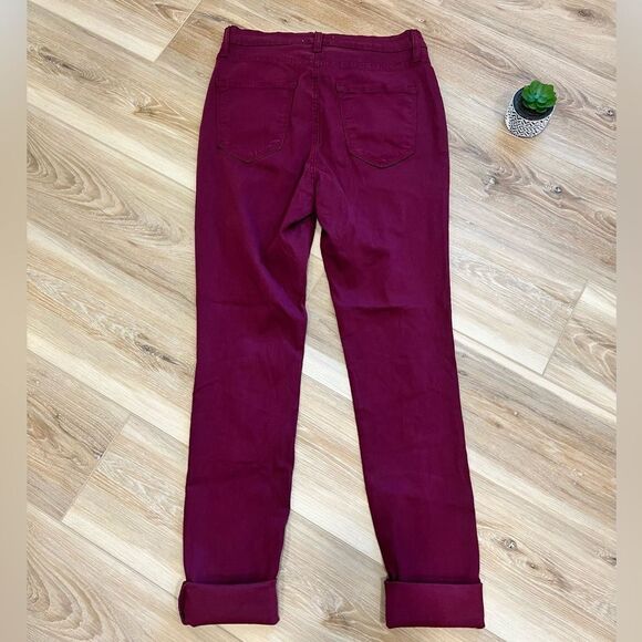 VIBRANT Juniors Distressed Skinny Jeans Size 15 (W31) - Picture 2 of 6